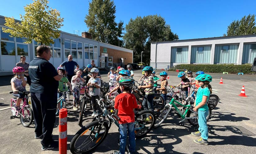 2a Radfahrtraining Besprechung