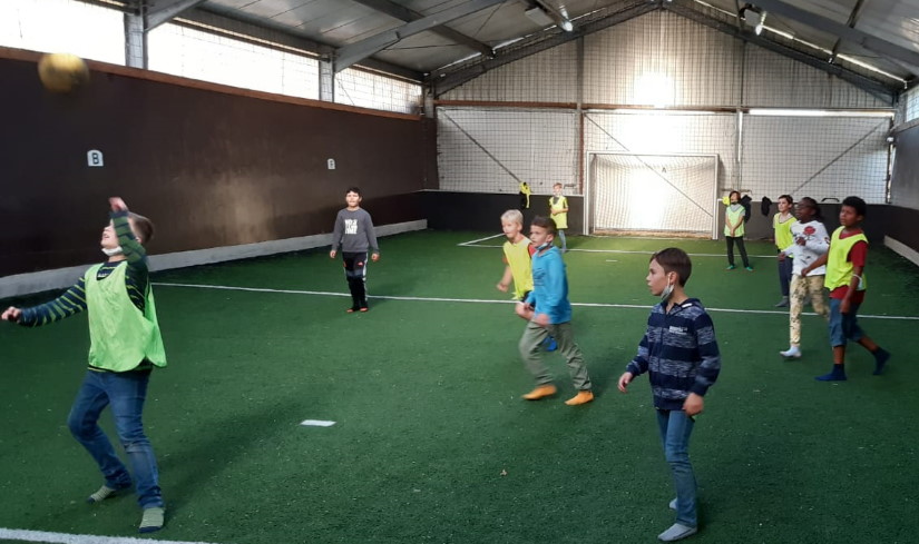 Klassenfahrt Fußball