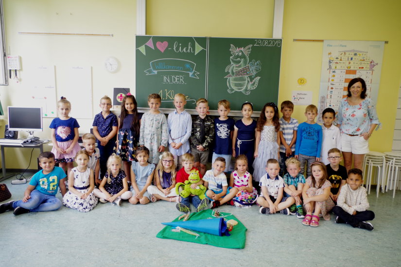 Klassenfoto 1a Einschulung