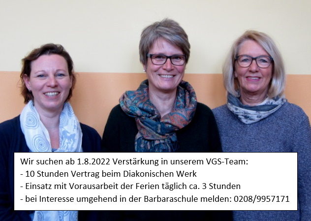 Personal gesucht