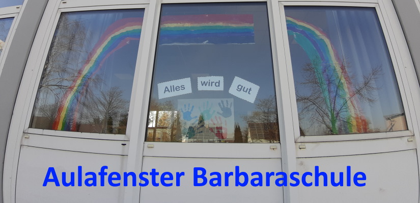 Regenbogen Aulafenster