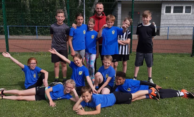 Sparkassenlauf Teamfoto