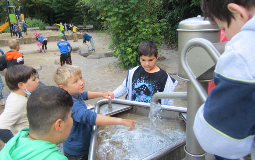 Wasserspielplatz