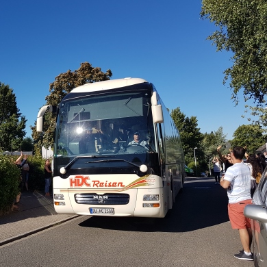 fahrt reisebus