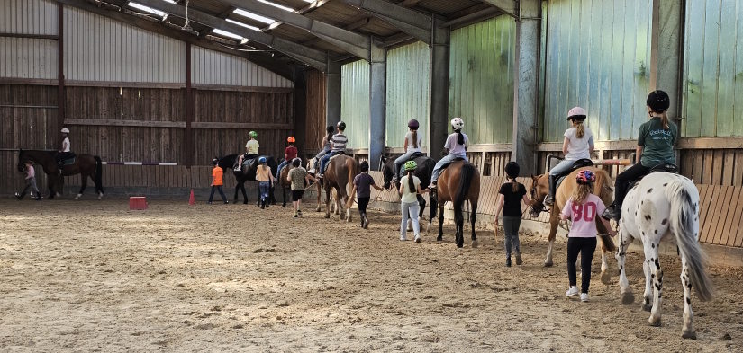 4a Klassenfahrt Reiten